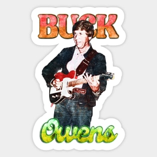 Buck Owens Bootleg Sticker